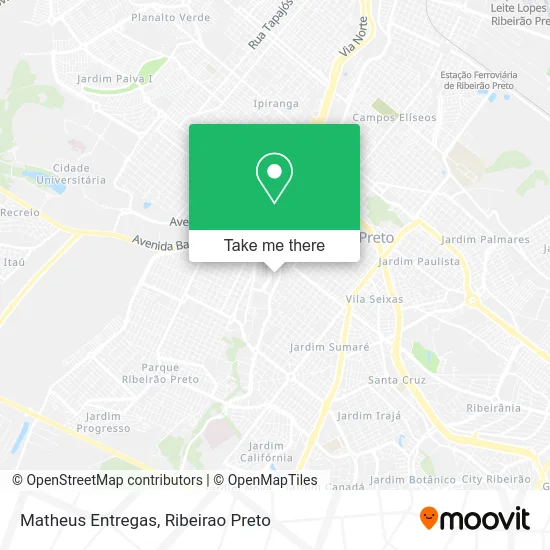 Matheus Entregas map