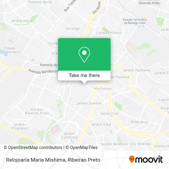 Relojoaria Maria Mishima map