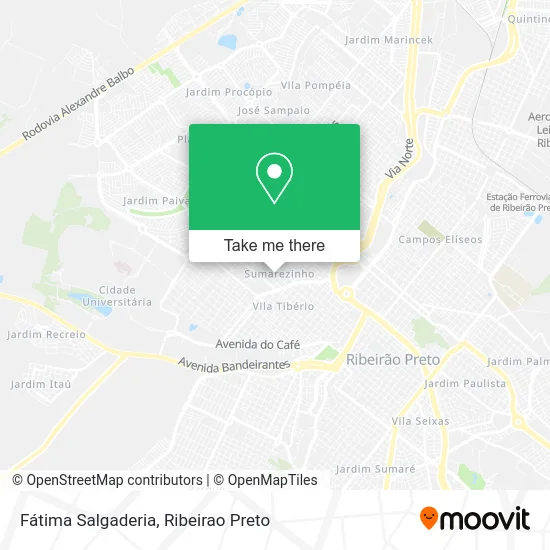 Fátima Salgaderia map