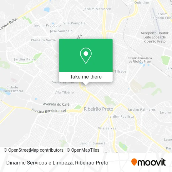 Dinamic Servicos e Limpeza map