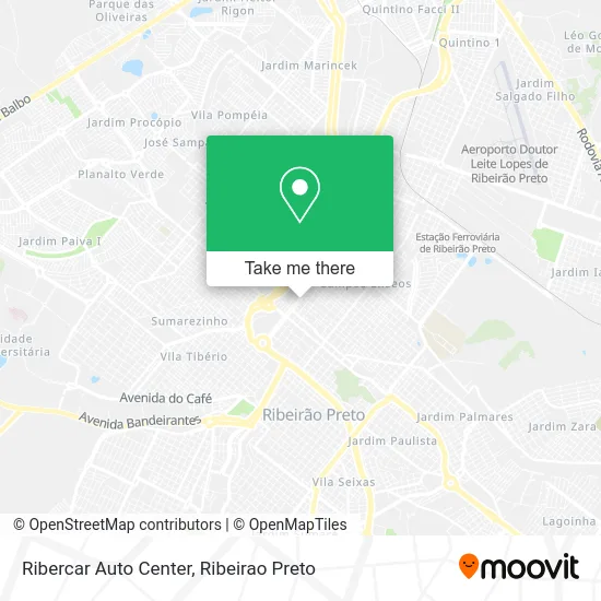 Ribercar Auto Center map