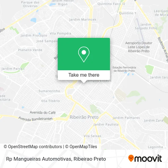 Rp Mangueiras Automotivas map