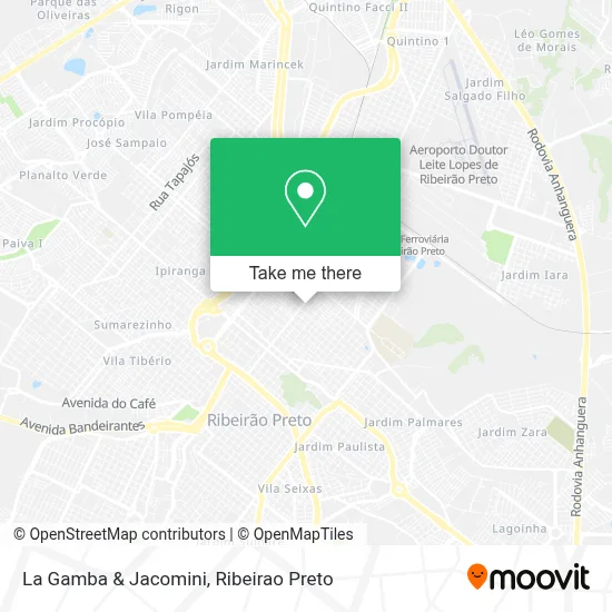 La Gamba & Jacomini map
