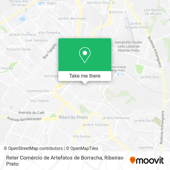 Reter Comércio de Artefatos de Borracha map