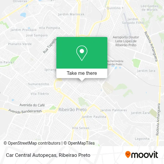 Car Central Autopeças map