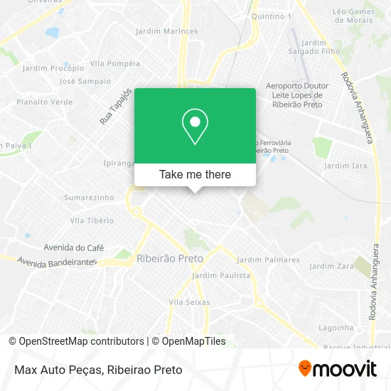 Max Auto Peças map