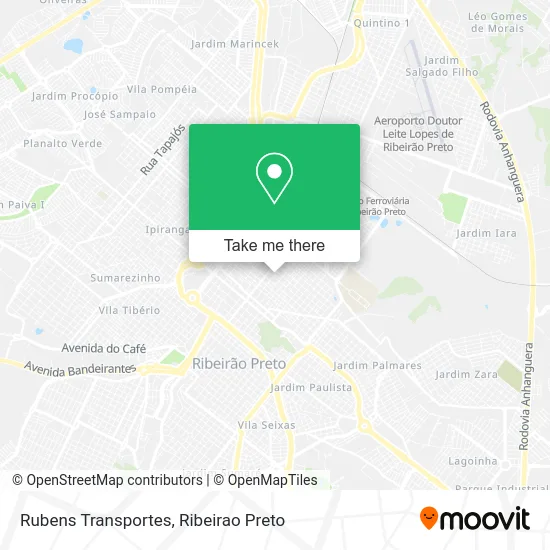 Rubens Transportes map