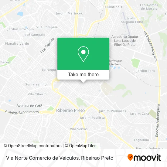 Via Norte Comercio de Veiculos map