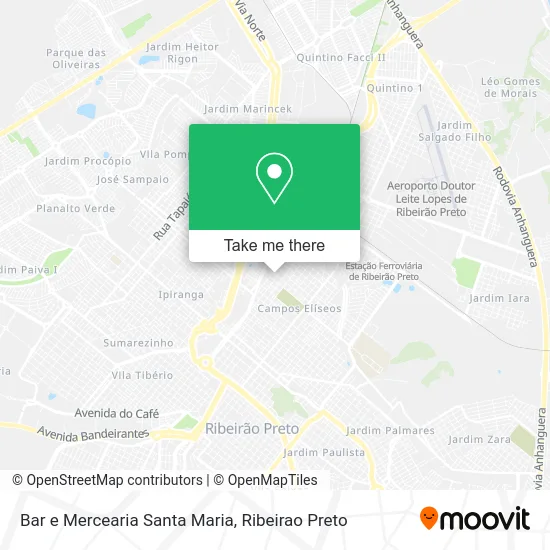 Bar e Mercearia Santa Maria map