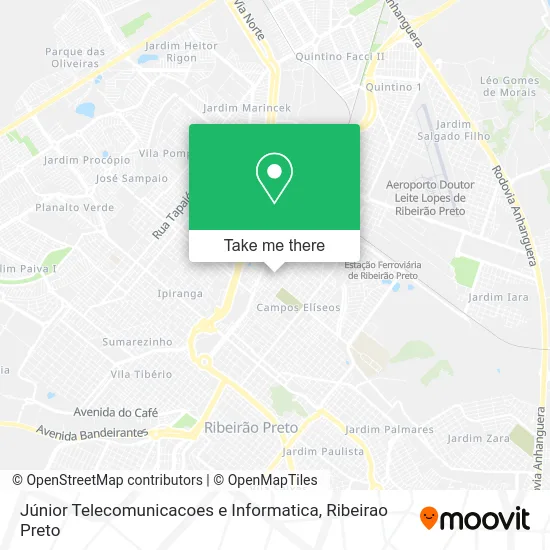 Júnior Telecomunicacoes e Informatica map