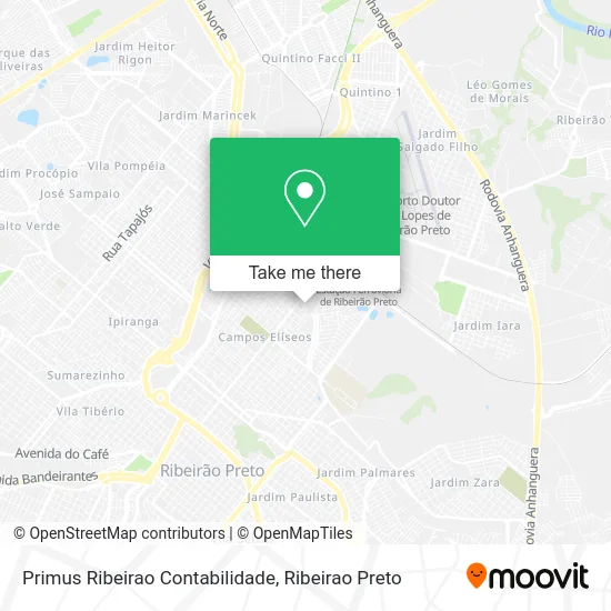 Primus Ribeirao Contabilidade map