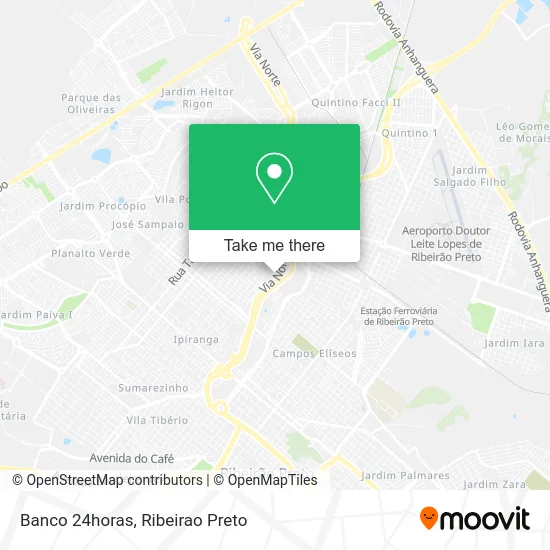 Banco 24horas map