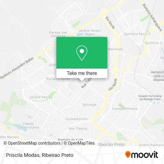 Priscila Modas map
