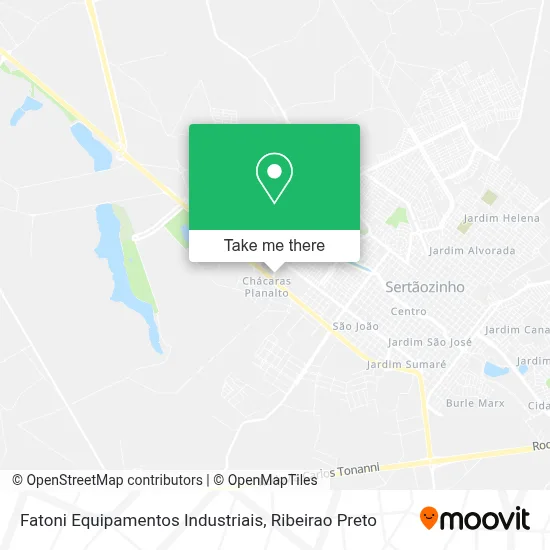 Fatoni Equipamentos Industriais map