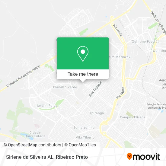 Sirlene da Silveira AL map