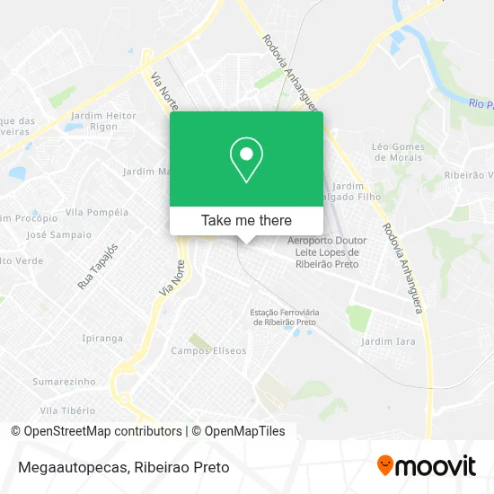 Megaautopecas map
