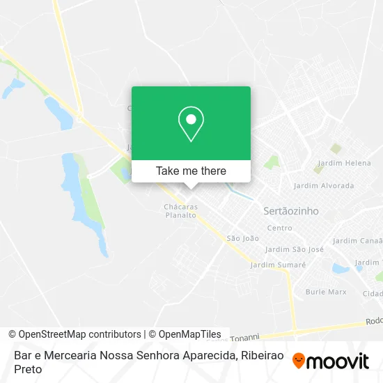 Bar e Mercearia Nossa Senhora Aparecida map