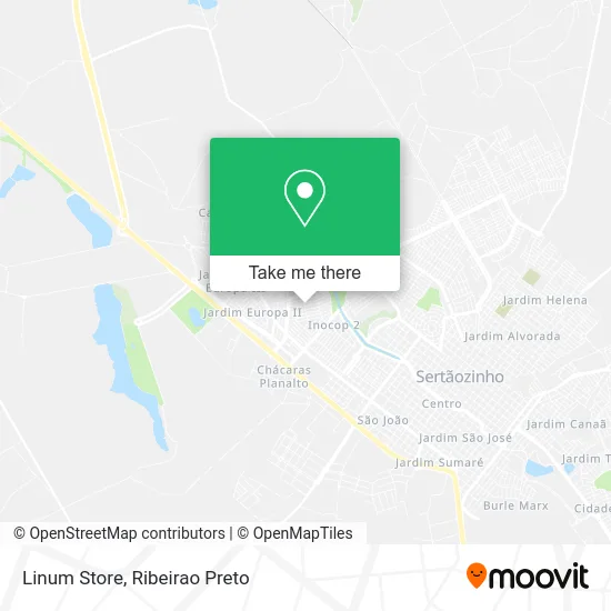 Linum Store map