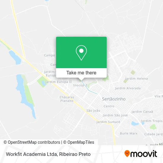 Workfit Academia Ltda map