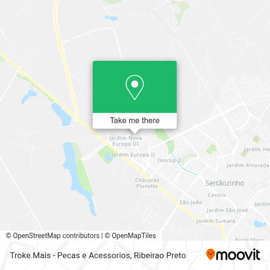 Troke Mais - Pecas e Acessorios map