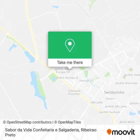 Sabor da Vida Confeitaria e Salgaderia map