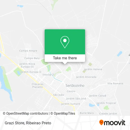 Grazi Store map