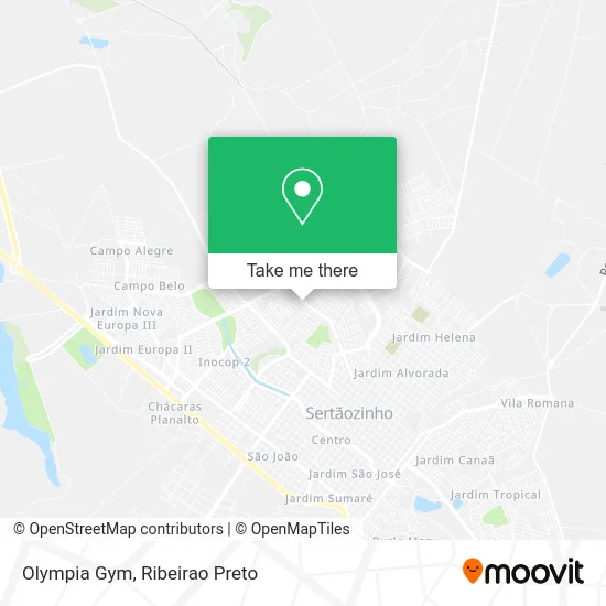 Olympia Gym map