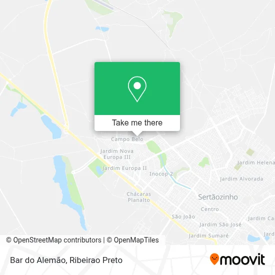 Bar do Alemão map