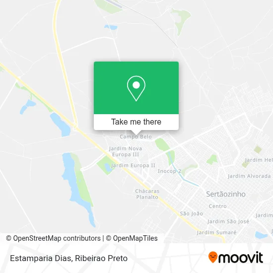Estamparia Dias map