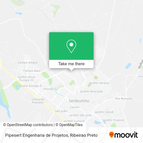 Pipesert Engenharia de Projetos map