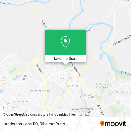 Anderson Jose RO map