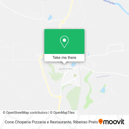 Cone Choperia Pizzaria e Restaurante map