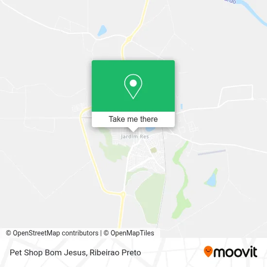Pet Shop Bom Jesus map