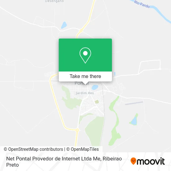 Net Pontal Provedor de Internet Ltda Me map