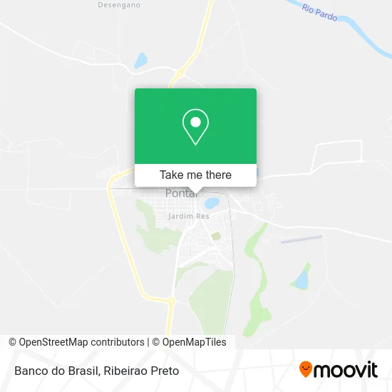 Banco do Brasil map