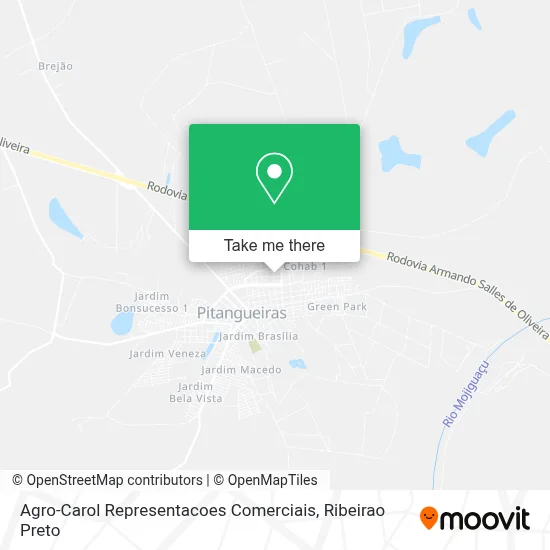 Agro-Carol Representacoes Comerciais map