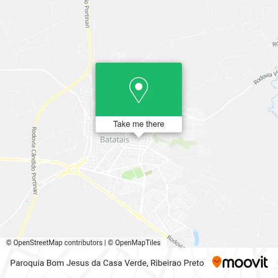 Paroquia Bom Jesus da Casa Verde map