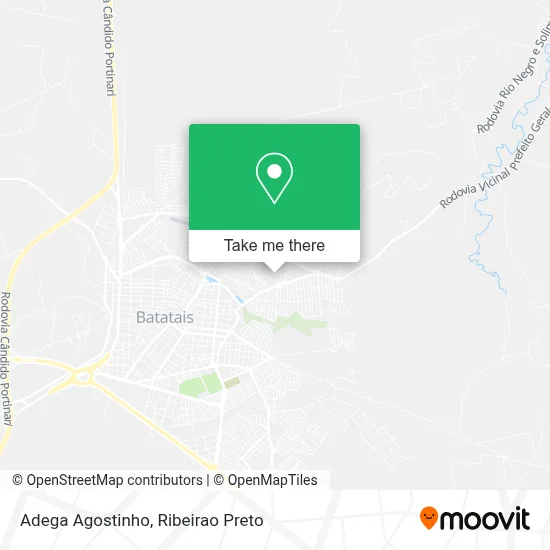Adega Agostinho map