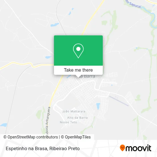 Espetinho na Brasa map