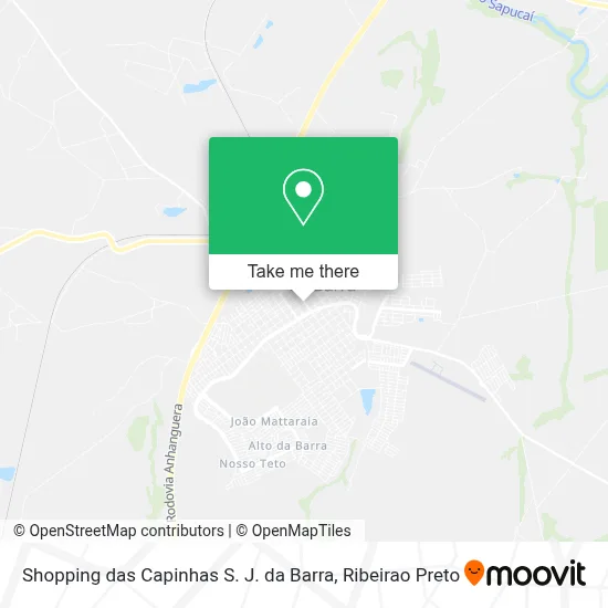 Shopping das Capinhas S. J. da Barra map