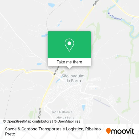 Sayde & Cardoso Transportes e Logistica map