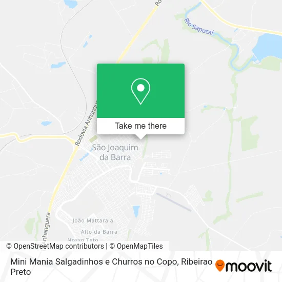 Mini Mania Salgadinhos e Churros no Copo map