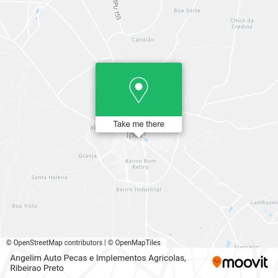 Angelim Auto Pecas e Implementos Agricolas map