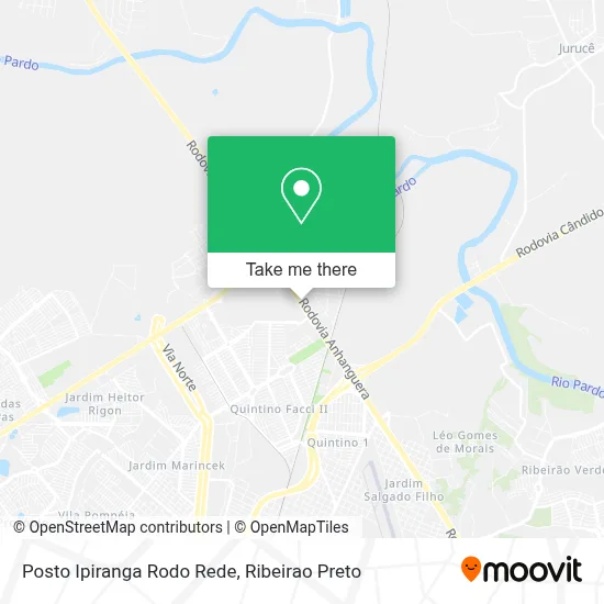 Posto Ipiranga Rodo Rede map