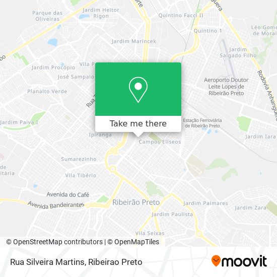 Mapa Rua Silveira Martins