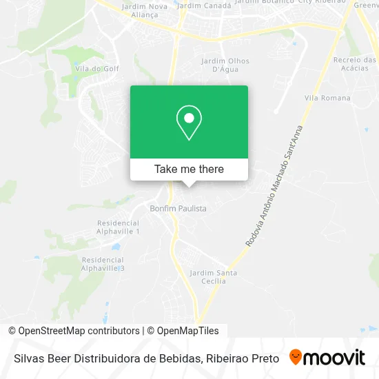 Silvas Beer Distribuidora de Bebidas map