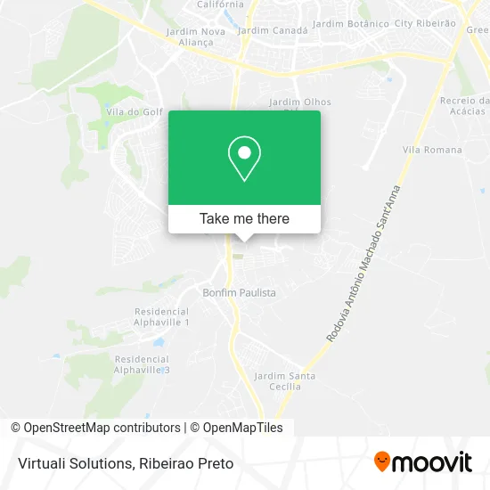 Virtuali Solutions map