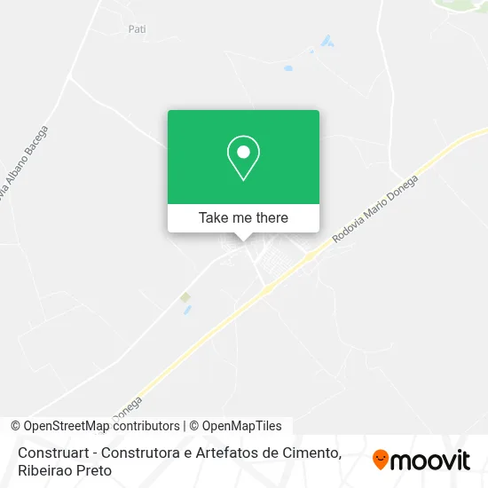 Construart - Construtora e Artefatos de Cimento map