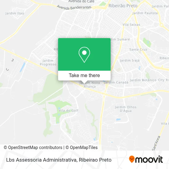 Lbs Assessoria Administrativa map