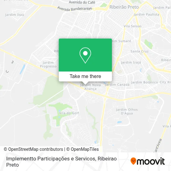 Implementto Participações e Servicos map
